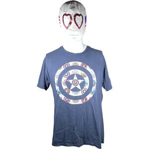 Marvel L Geek Streetwear Graphic T-Shirt Black Regular Fit Modern